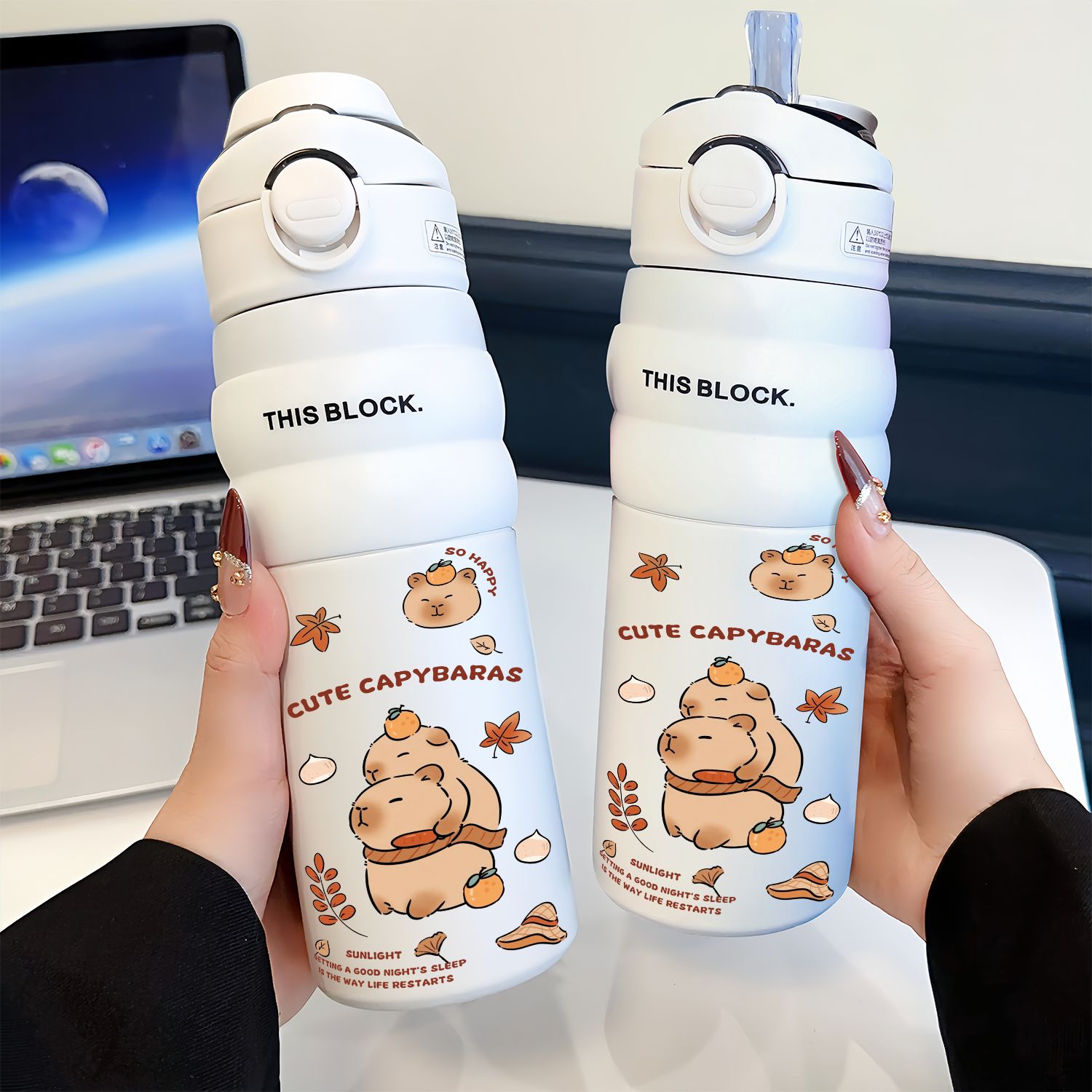 Capybara Cute Children's Insul - Vacuum Chamber Small 评论和价格