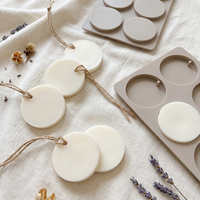 6-Cavity Round Tag Silicone Mo - Resin Craft Ideas 评论和价格