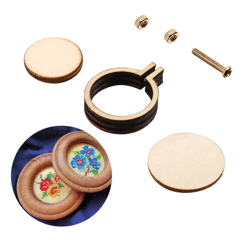 1/3/5pcs Wood Embroidery Hoop  - Wood Ring Blank 评论和价格