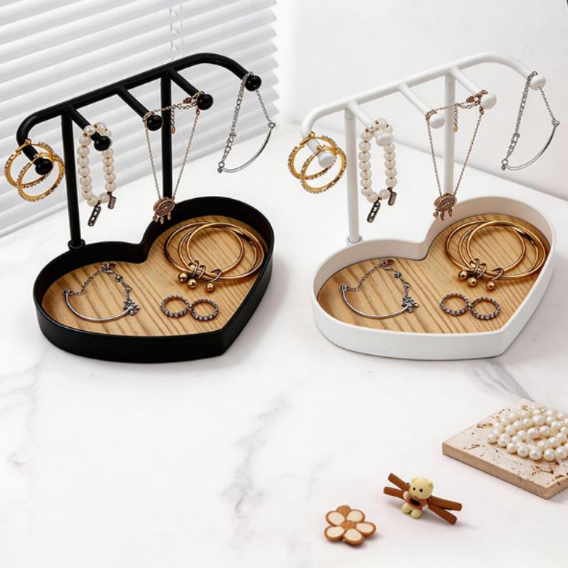 Jewelry Organizer Display Stan - Wood Ring Blank 评论和价格