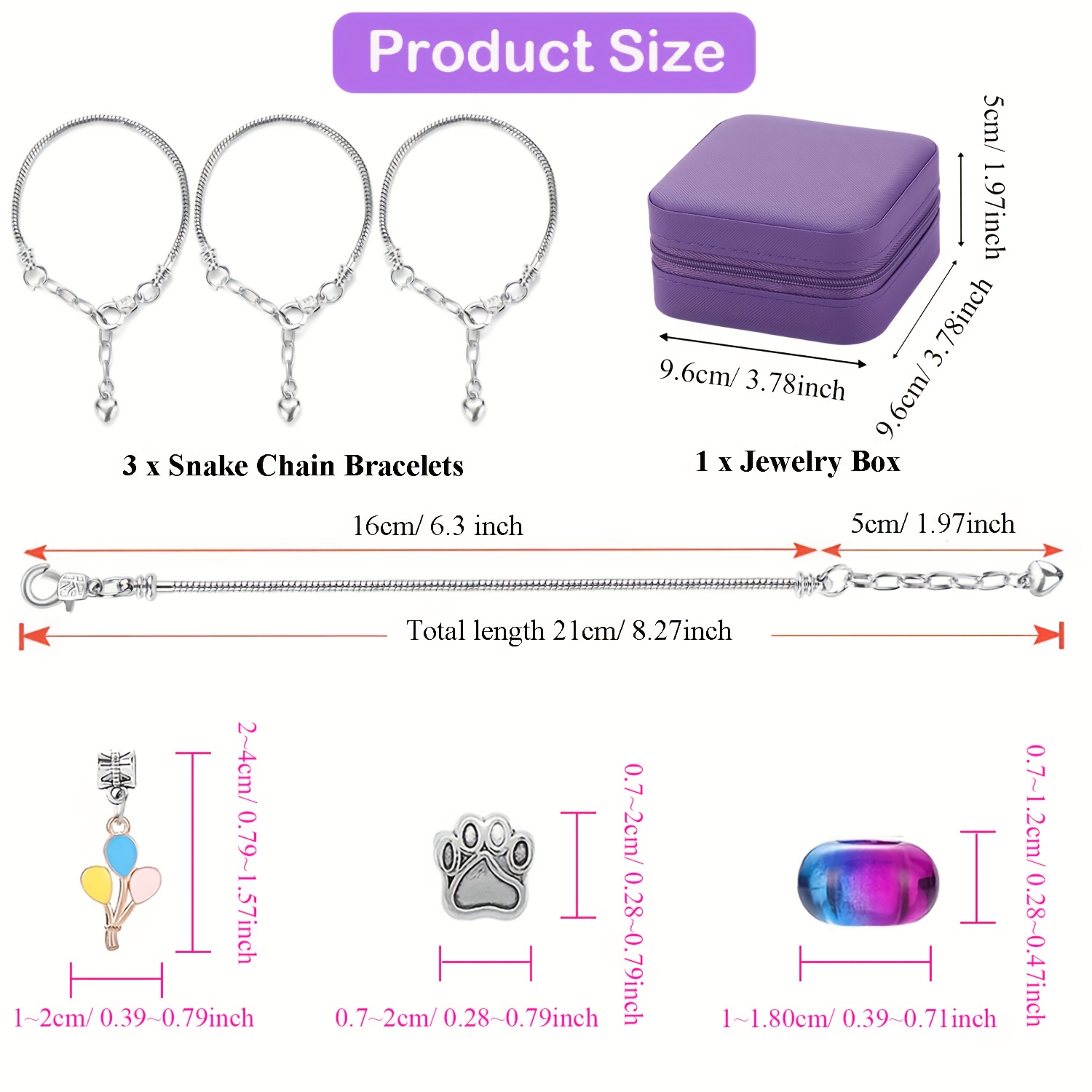 68Pcs Beading Kit with a Viole - Resin Crafts Diy 评论和价格