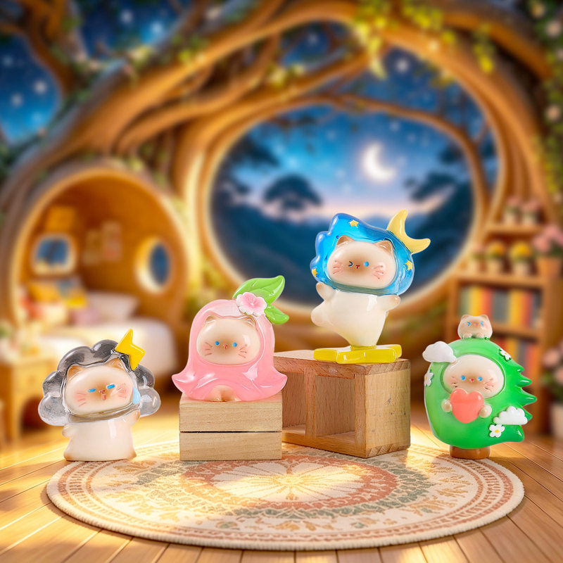 Cute Cat Weather Roaming littl - Resin Craft Ideas 评论和价格
