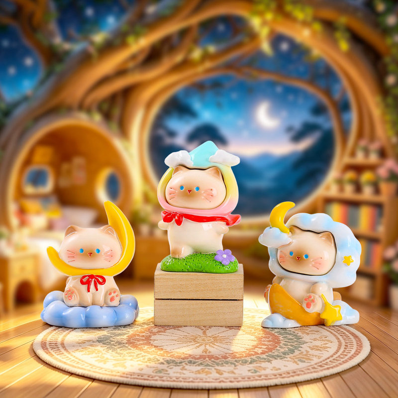 Cute Cat Weather Roaming littl - Resin Craft Ideas 评论和价格
